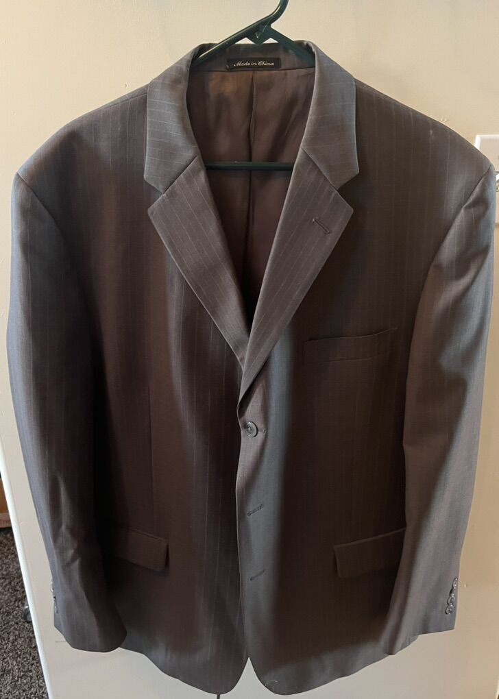 Concepts By Claiborne Mens Suit 48R Pants 43R