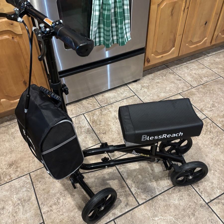 Barely Used Black Knee Scooter