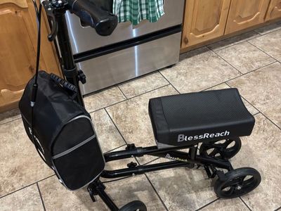 Barely Used Black Knee Scooter