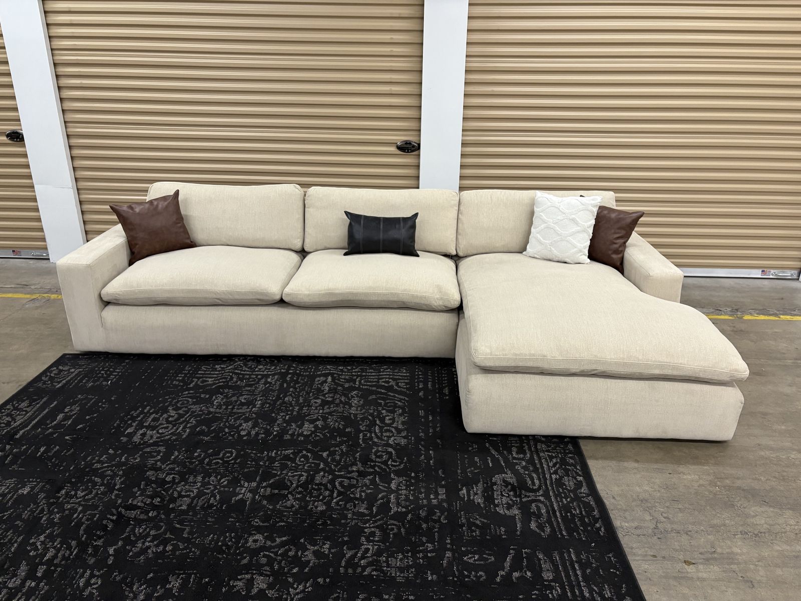 POTTERY BARN Sectional (Free Delivery)