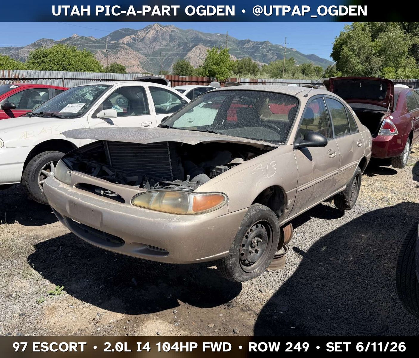 1997 Ford Escort Parts - UTPAP Ogden