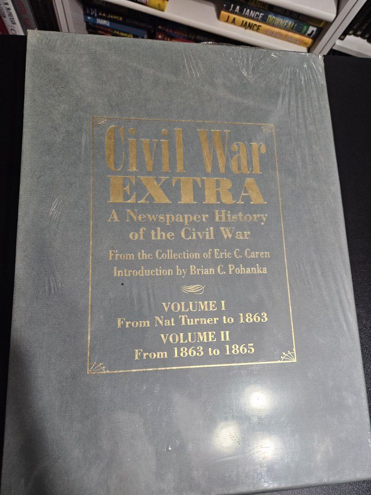 Civil War Extra: A Newspaper History of the Civil War (2 Volume Set) by Eric C. Caren, Castle Books