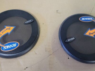Jensen Swivel Tweeter Car Audio Speaker Grills - Pair