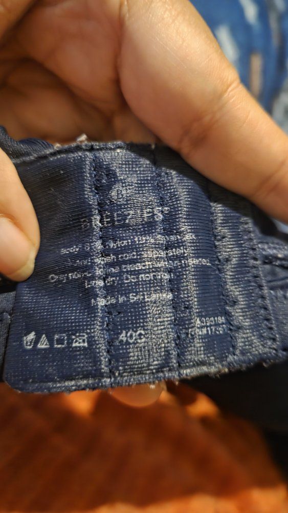 BREEZE Size 40C Dark Blue Wirefree Comfort Bra