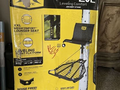 Hawk Kickback LVL Archery Stand XXL Meshcomfort Lounger Seat