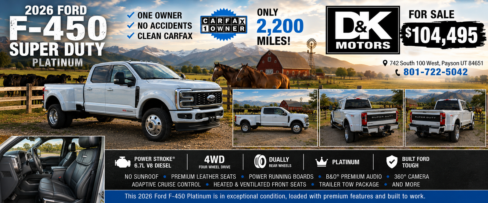 2026 Ford F-450 Platinum