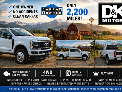 2026 Ford F-450 Platinum