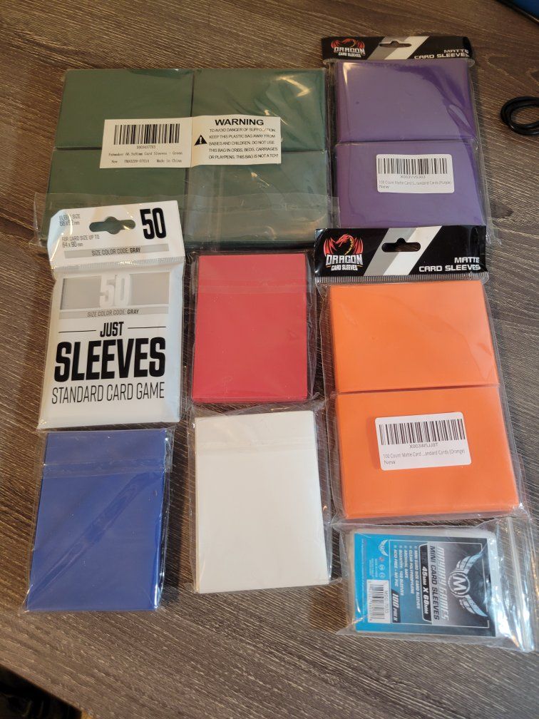 Assorted Card Sleeves