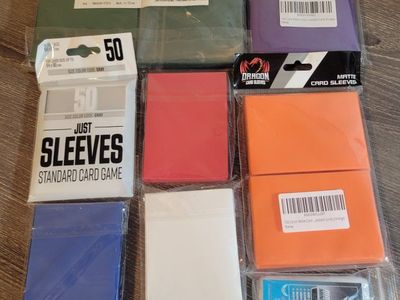 Assorted Card Sleeves
