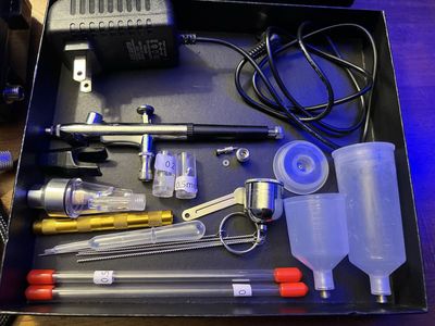 Airbrush Kit with Air Compressor