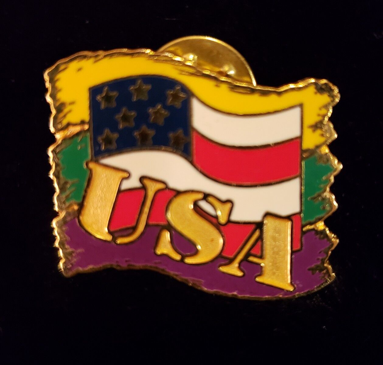 Salt Lake Olympics 2002 USA Collectible Pin