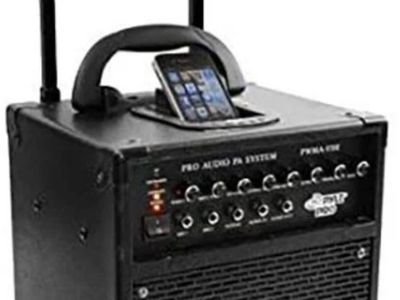 Pyle PWMA1080I 800W Pro Audio Portable PA System