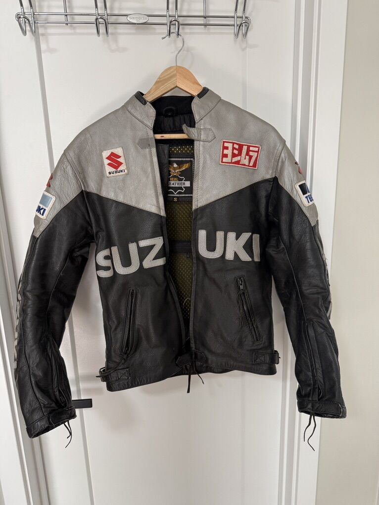 Suzuki Woman Leather Jacket Size S