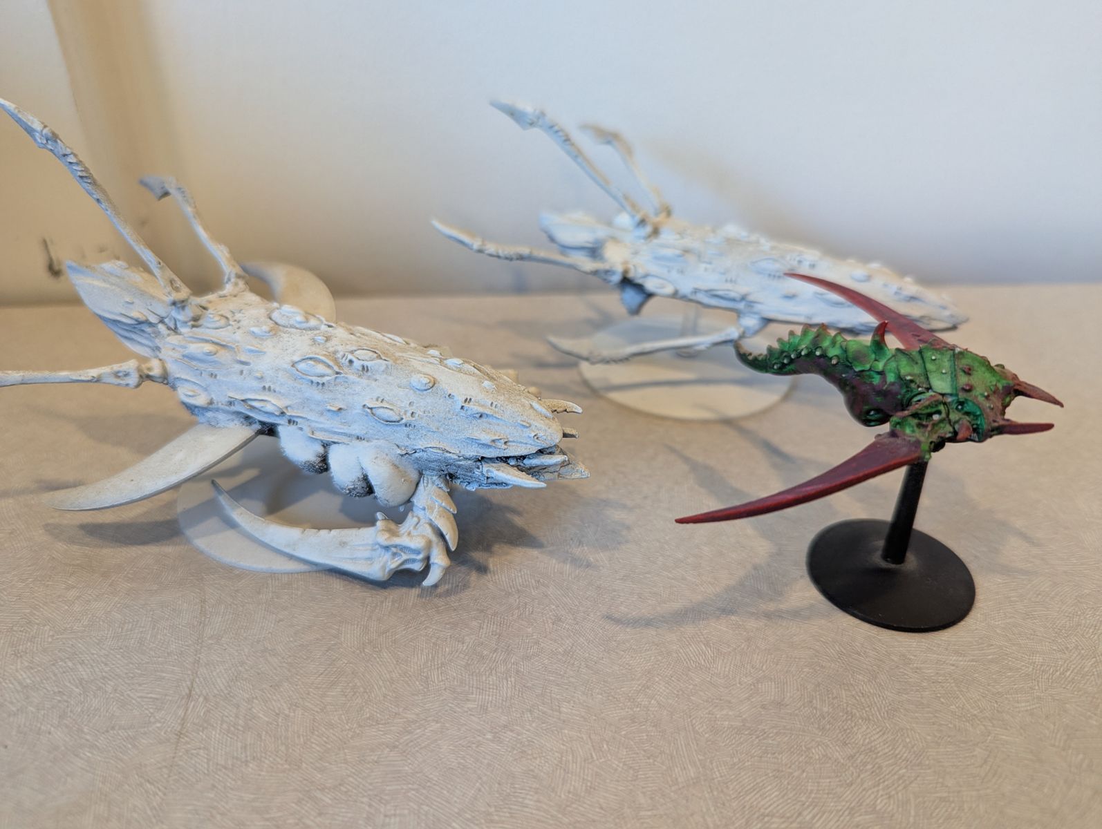 Tyranid Hive BFG Fleet – Classic OOP & Kit-bashed