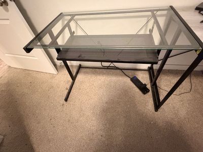 Glass Computer Desk – $50 OBO