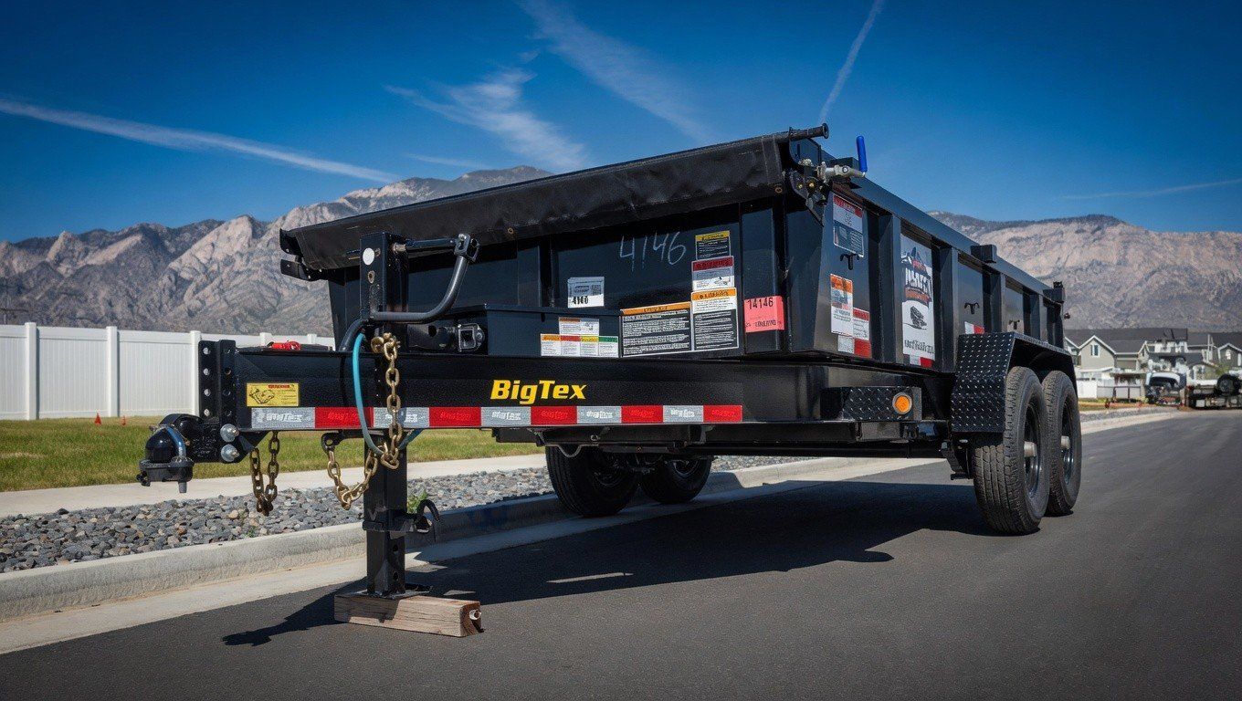 MEMORIAL DAY WEEKEND — Brand New 14K Dump Trailer for Rent | Weber County