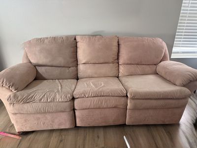 Tan Reclining Couch