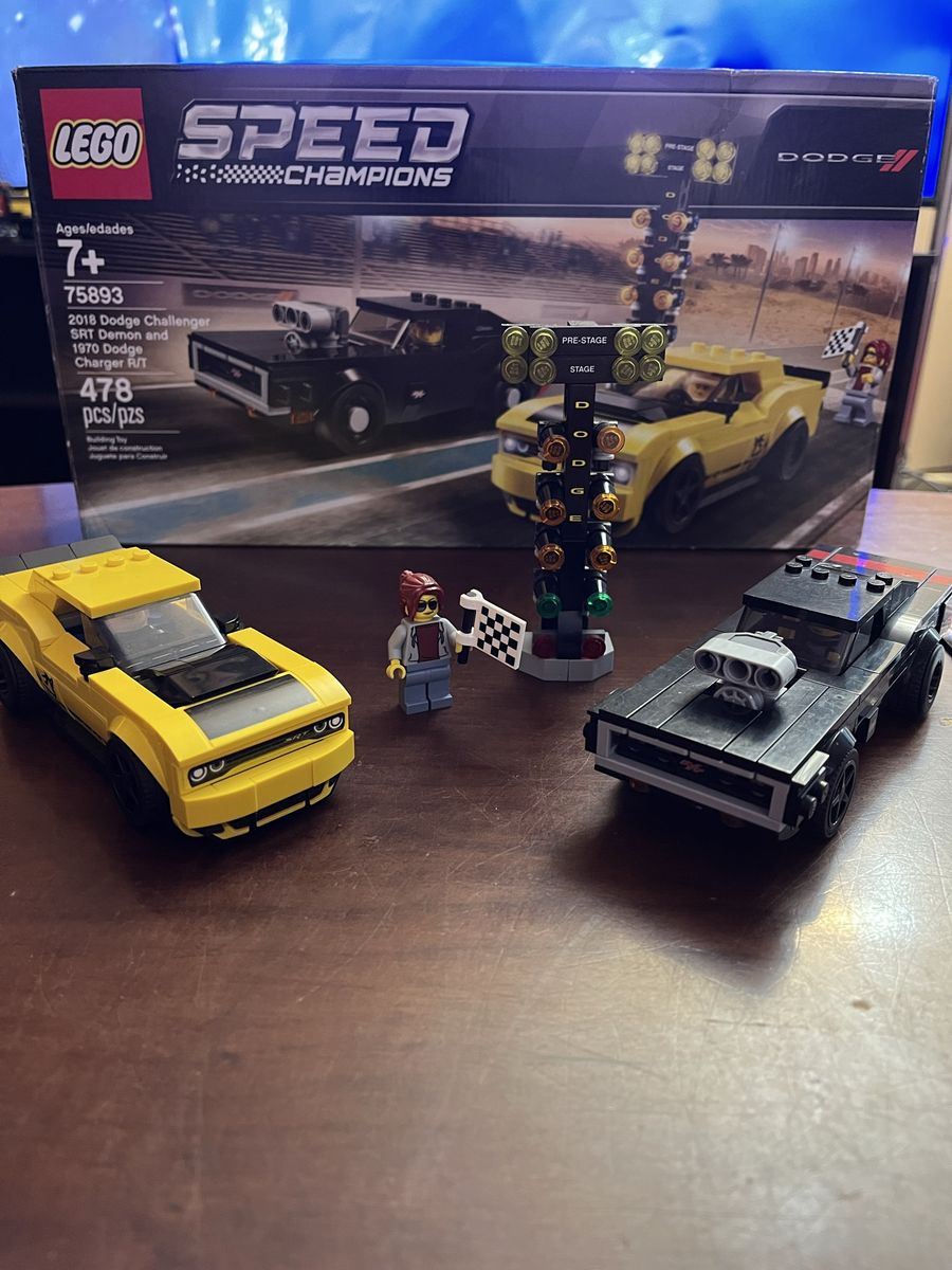 LEGO Speed Champions 2018 Dodge Challenger & 1970 Dodge Charger R/T (75893)