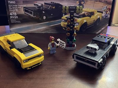 LEGO Speed Champions 2018 Dodge Challenger & 1970 Dodge Charger R/T (75893)