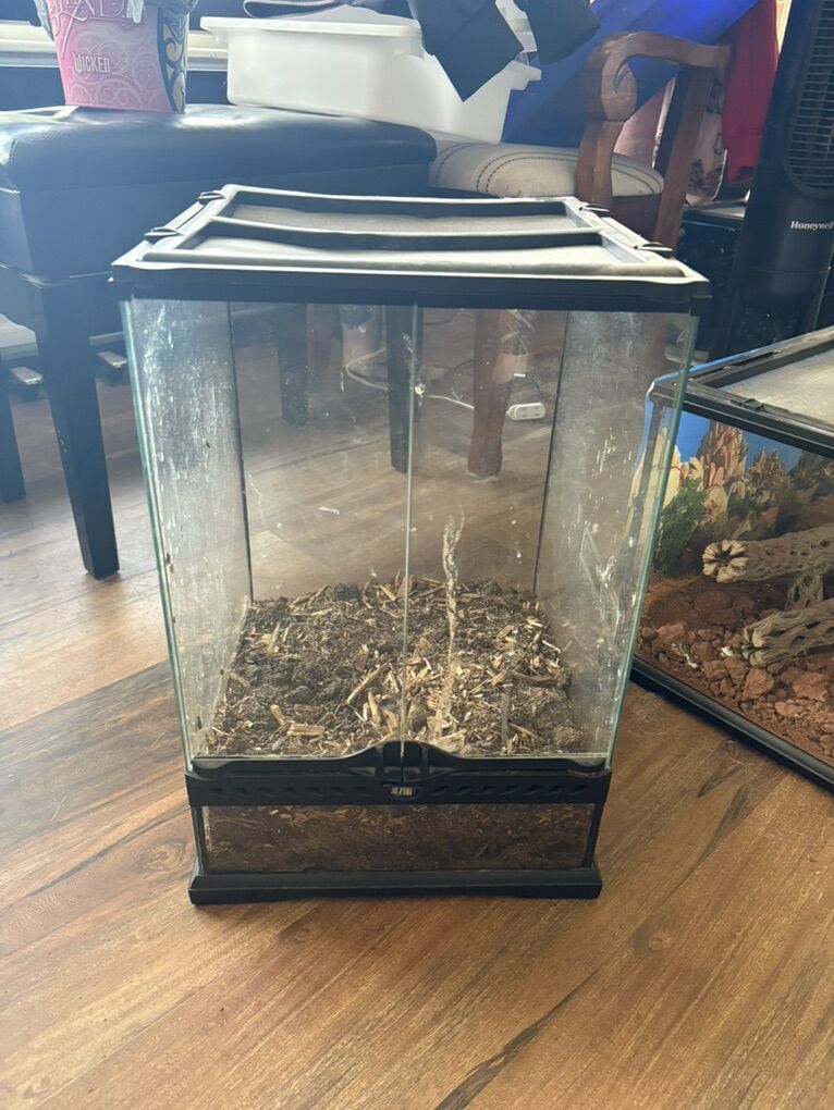 Several Reptile Enclosures