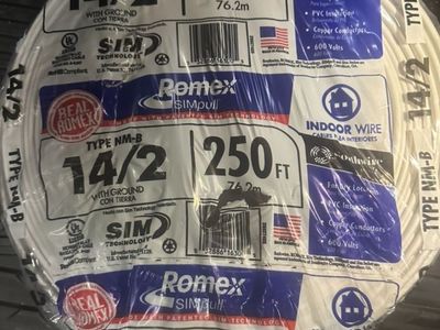 Romex. 14/2. 250 foot roll. New