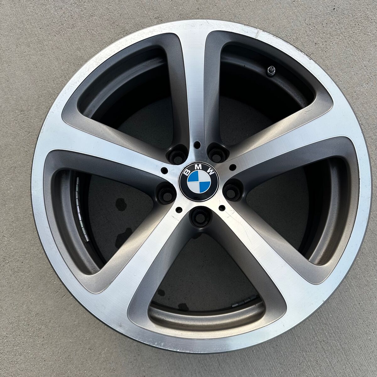 2004-2010 BMW 650i (E63/E64) 71216 Front Wheel 19x8-1/2 5 Spoke Rim Grey