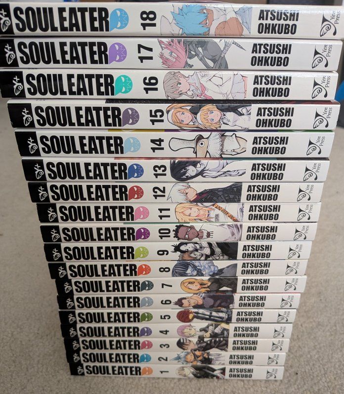 Soul Eater Manga 1-18 EXCELLENT $130 OBO