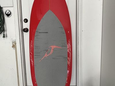 Inland surfer wake surfboard