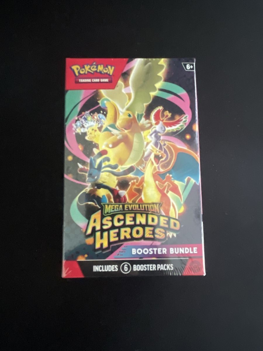 Pokemon Mega Evolution Ascended Heroes Booster Bundle - 6 Booster Packs
