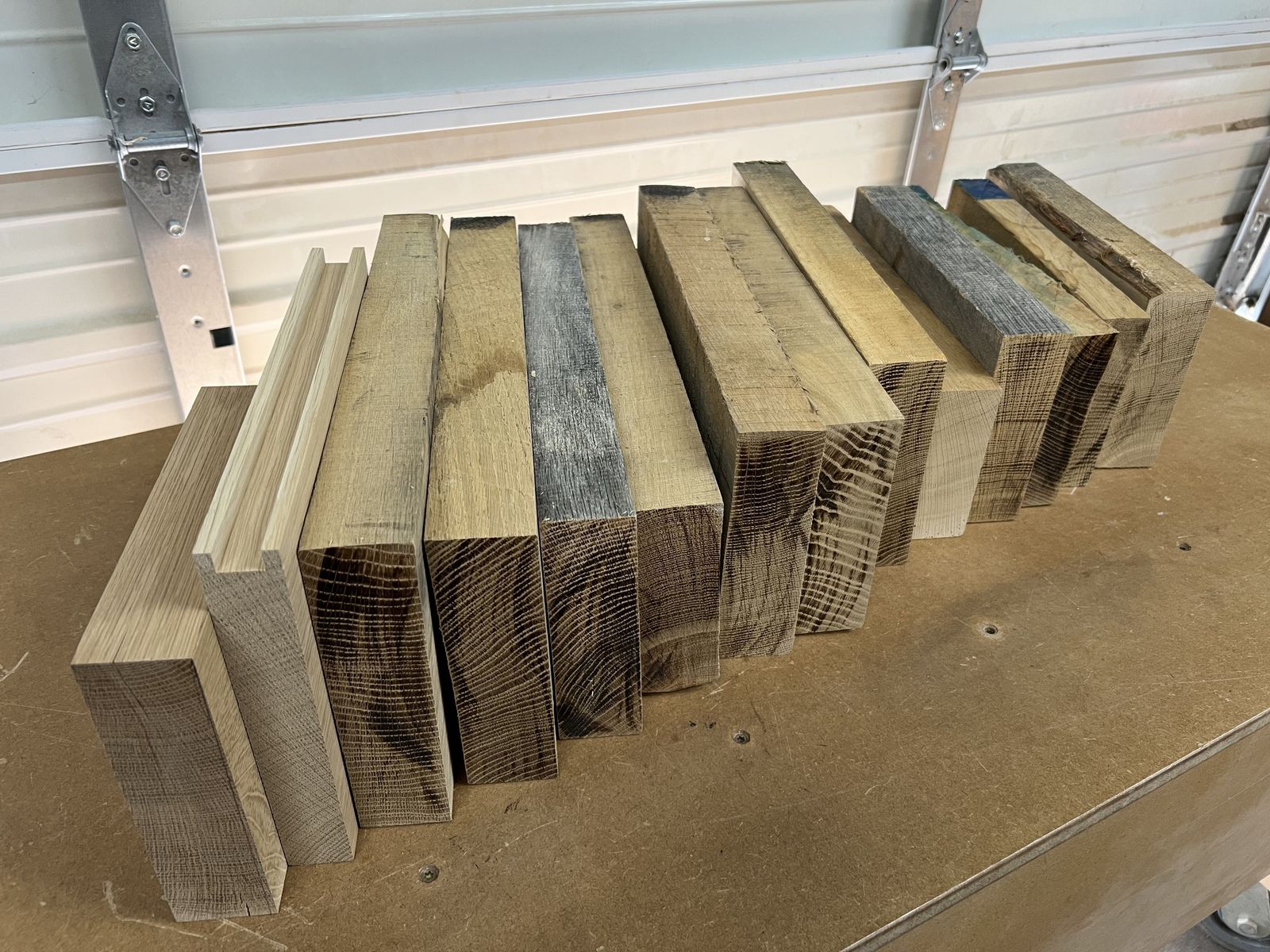 Quarter Sawn White Oak Cut-Offs
