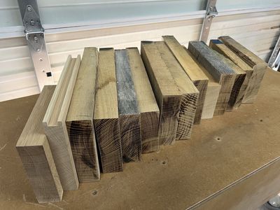 Quarter Sawn White Oak Cut-Offs