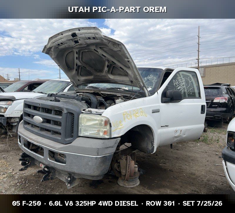 New Arrival - 2005 Ford F-250 Parts - UTPAP Orem