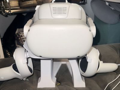 Oculus Quest 2 with stand