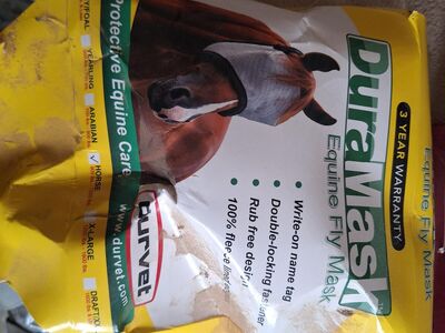 Average Horse size Fly Masks