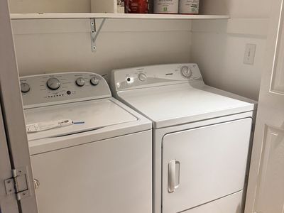 Whirlpool Too-load Washer & Front-load Dryer