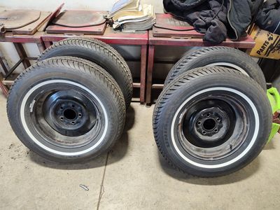 215/70R14 tires with wheels