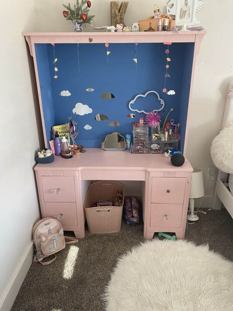Vintage Little Girl Desk