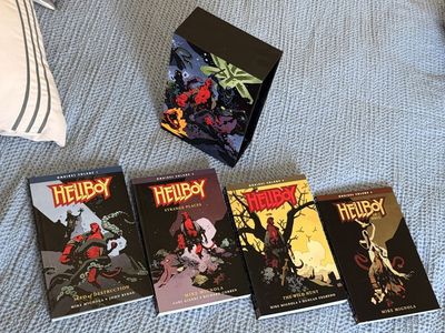 Hellboy Omnibus Collection Vol 1-4 Boxed Set by Mike Mignola Dark Horse