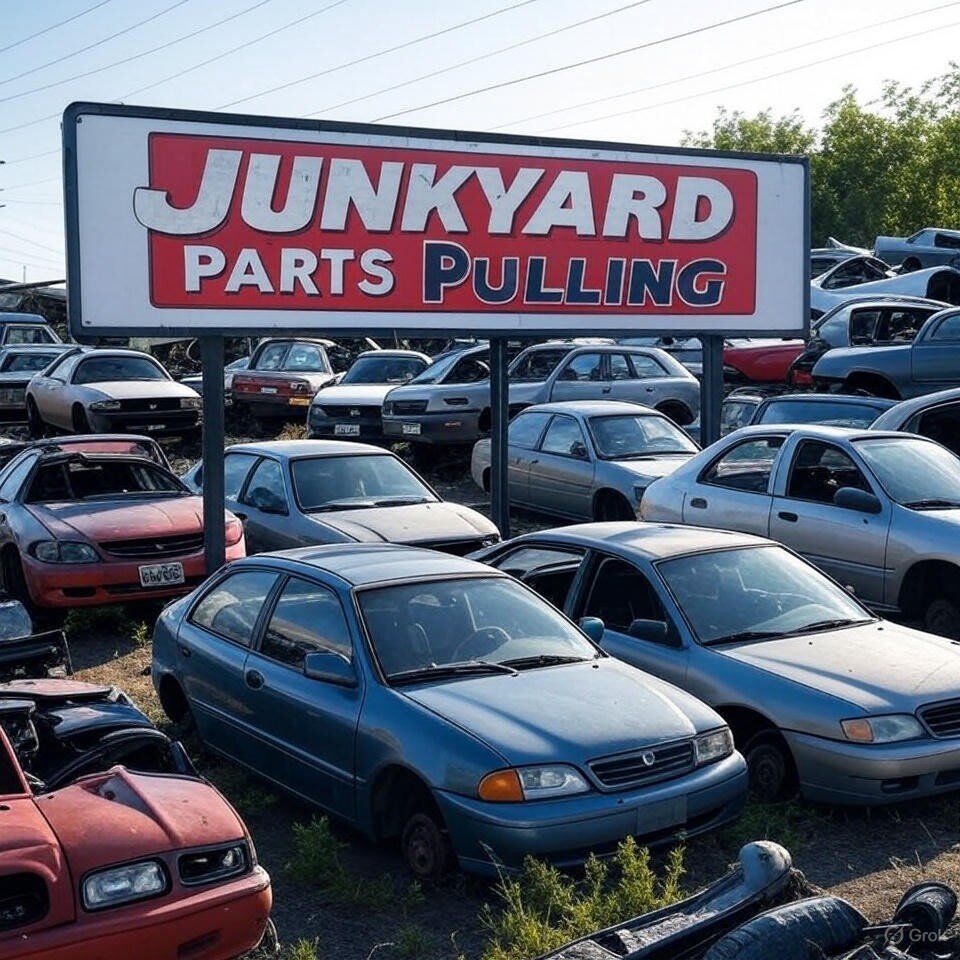 Junkyard Parts Pulling Service & Delivery