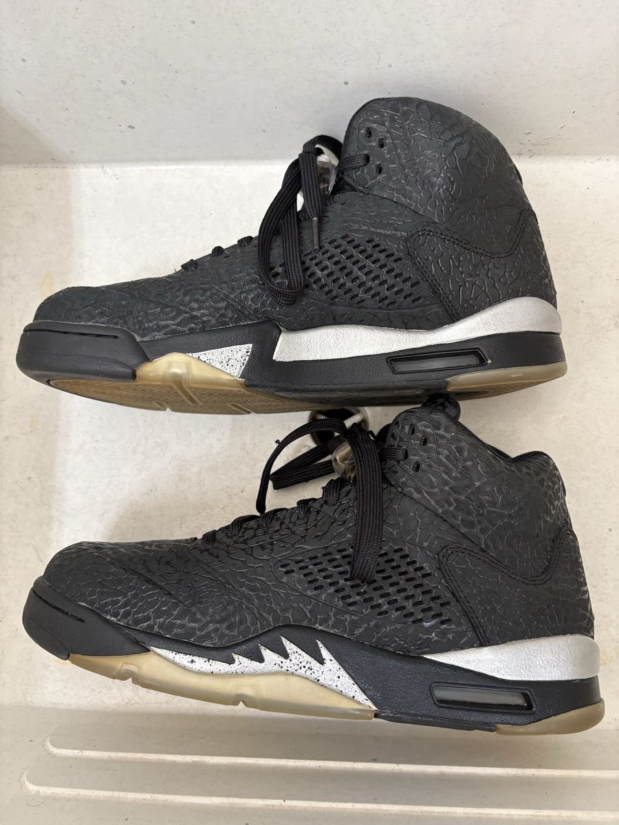 Jordan 5 3Labs5 Black in 10.5