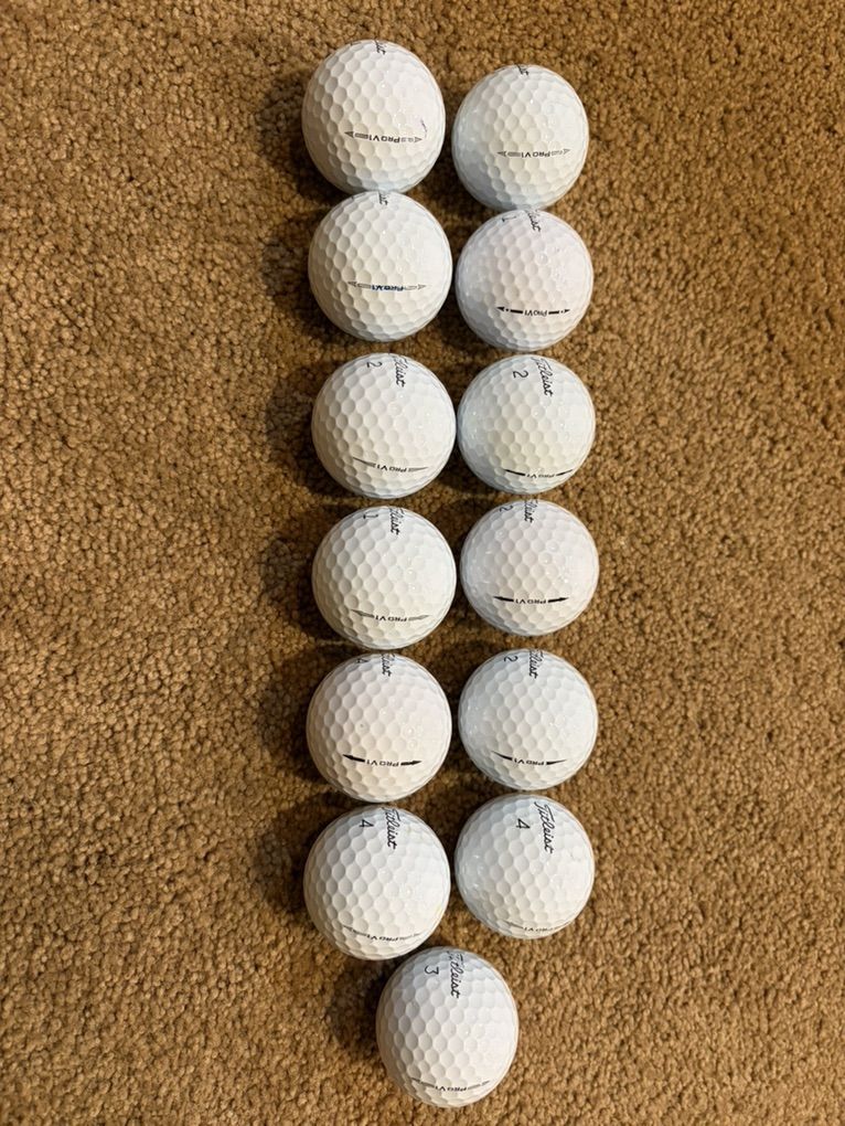Used Titleist Pro V1 Golf balls- 12ct