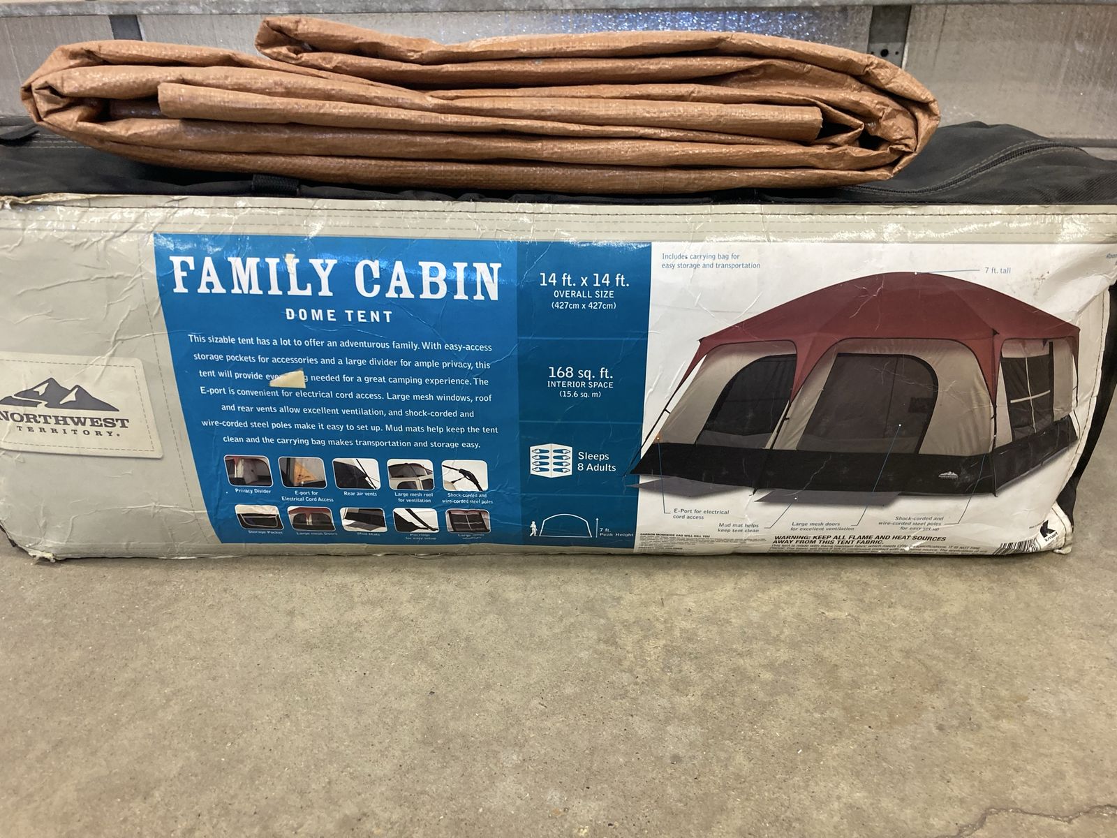 Tent, family size