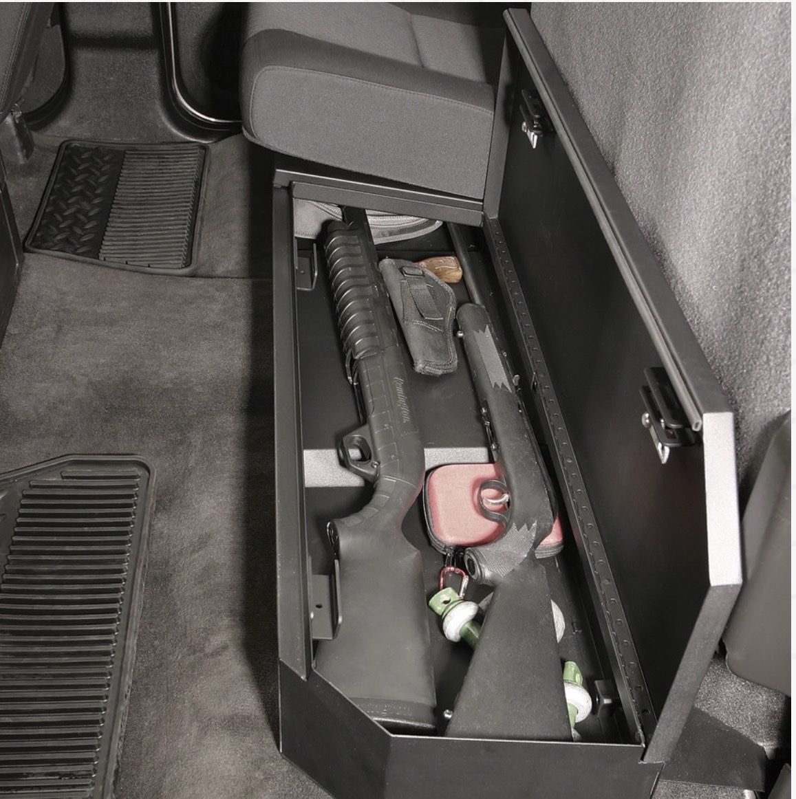 $126 LESS THAN RETAIL! BRAND NEW* TUFFY under seat rifle lockbox for 2007-2018 Chevy/GMC crew cab