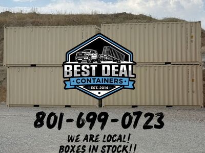 20' ONE TRIP SHIPPING CONTAINER