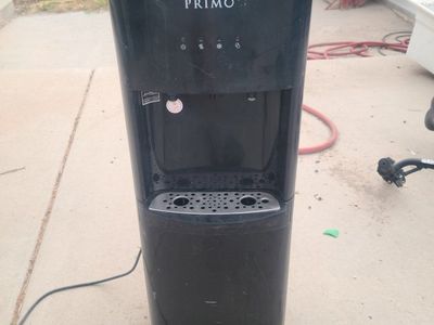 Primo Bottom Loading Water Dispenser - Black, Hot & Cold Water, Energy Star