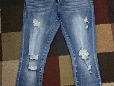 Mens Cowboy brand distressed jeans