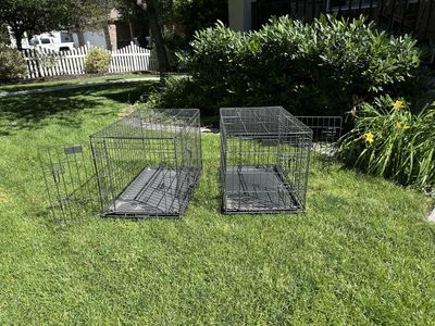 2 Medium heavy duty Petco Dog Crates for Sale