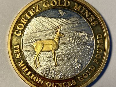 RARE .999 PURE SILVER INVESTMENT BULLION and BARS! Kennecott/ Cortez Gold mines bullion round
