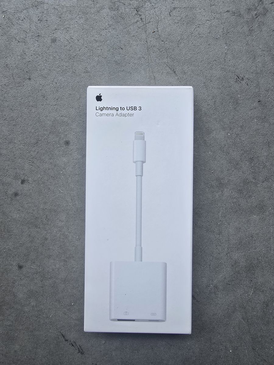 Apple Lightning to USB 3 Camera Adapter - New