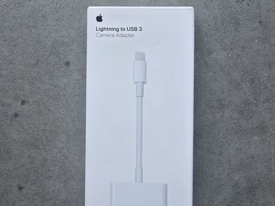 Apple Lightning to USB 3 Camera Adapter - New